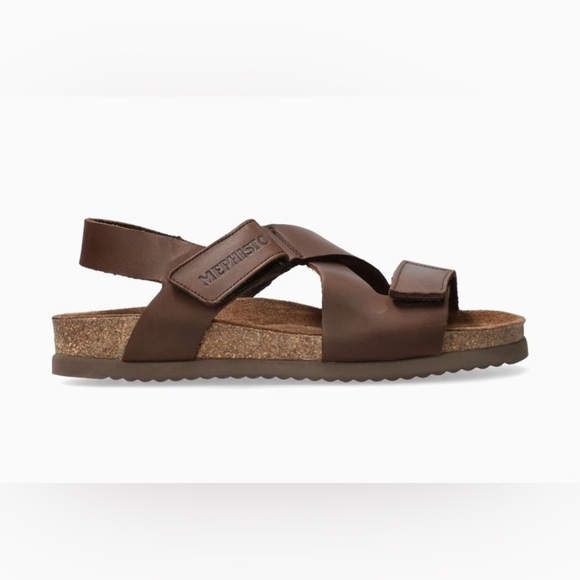 Mephisto Mobils Nadek Dark Brown Sandals Size 47 Men’s Size 12 USED CONDITION main image 12